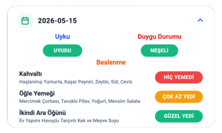 Gelişim Günlüğü
