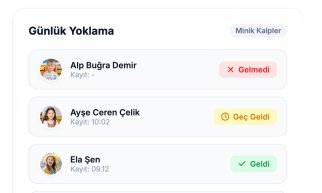 Günlük Yoklama
